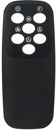 FR60XD IF-32FSB IF-1350 Replaced Remote Control Compatible with Intertek Wall Mount Electric Fireplace Heater IF-1360 IF-1340