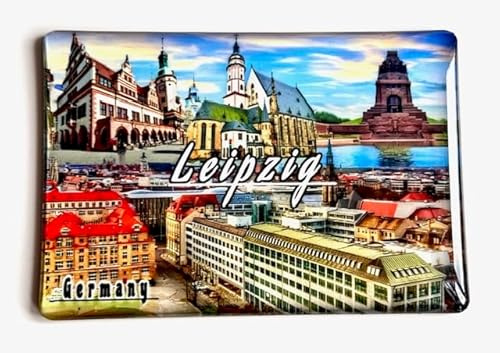 Leipzig- Leipzig Kühlschrankmagnet, Leipzig Germany Fridge Magnet, Leipzig Reiseandenken- Germany Souvenir, Leipzig Souvenir, Germany Souvenir.