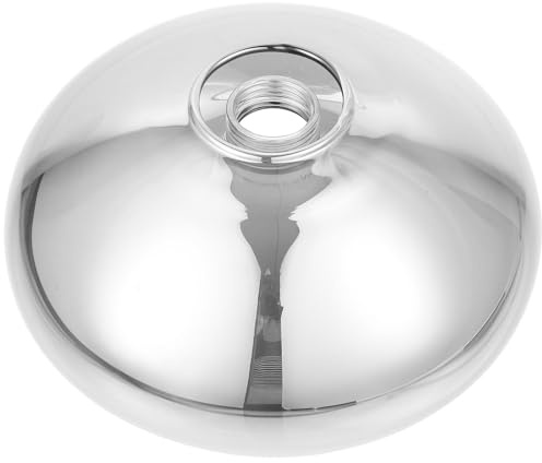 SOLUSTRE Moderner G9 Lampenschirm aus Glas und Einfach zu Entfernender Lampenschirm für Deckenleuchte für Wohnzimmer und Büros Rauchgrauer Ersatzlampenschirm