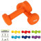 MSPORTS Hanteln Set Premium 0,5-5 kg Kurzhanteln Paar inkl. Übungsposter und Workout App - Calisthenics Equipment | 1 kg - Hantelset