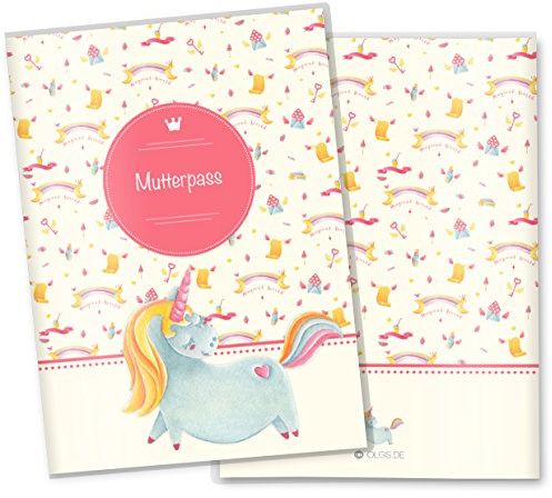 OLGS Mutterpasshülle Magical World - Unicorn Dreams 3-teilig, nicht personalisiert