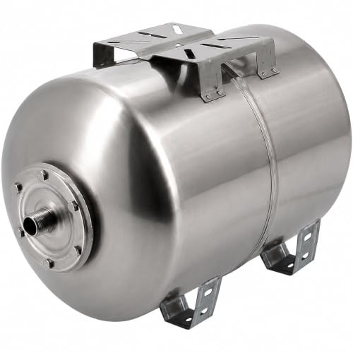 GT Market Réservoir Pression à vessie Horizontal en INOX - 100 litres