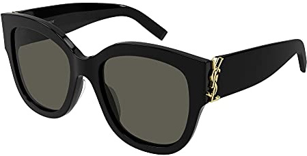 Saint Laurent SL M95/F Damsolglasögon BLACK/GREY 56/20/145