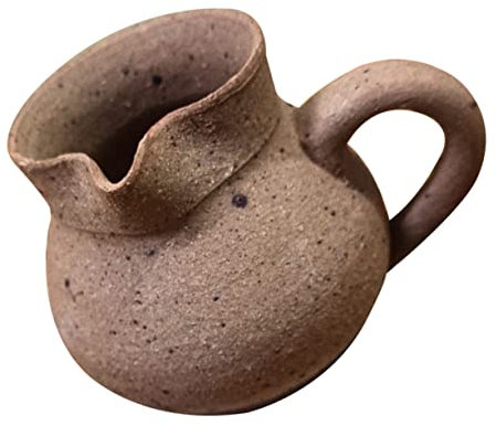 LIFKOME Cacerola De Barro Vintage Sin Esmalte Para Cocción De Té y Estofado Olla De Medicina Hecha Mano Para Preparar Caldos y Remedios Naturales