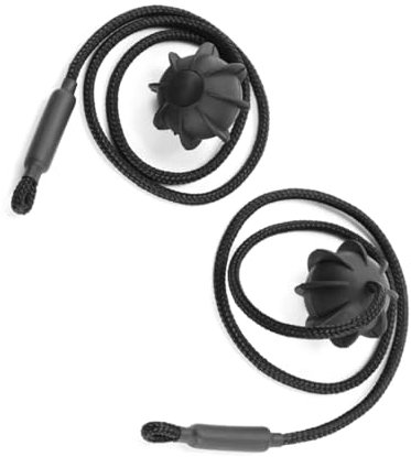 TATARENGS Heckablage Strap Kompatibel Mit VW Für Passat B5 B6 B7 B8 Für Golf Mk3 Mk4 4 7 5 2 Stück Auto Hutablage String Cord Tonneau Luke Cover Lift String Strap