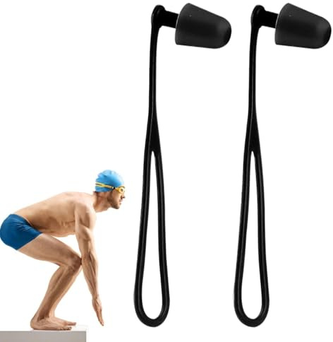 Tappi Auricolari Da Nuoto 2 Pezzi In Silicone Protezione Udito E Sonno | Tappi Impermeabili Nuoto per Adulti Bambini Nuotatori Casa Sonno Doccia Piscina