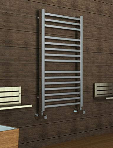 Badheizkörper Design Anzahl Stäbe 15 Stück Cardinal Edelstahl Badwärmer 480 x 860mm Handtuchheizkörper Heizkörper
