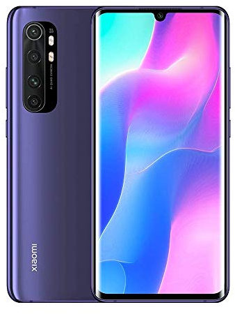 Xiaomi Mi Note 10 Lite - Smartphone de 6.47 (Pantalla curvada AMOLED 3D, 6 GB RAM, 128 GB ROM, cámara Quad de 64 MP) Nebula Purple
