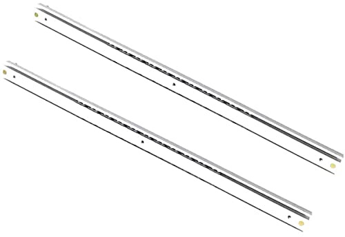 1 Paar Vollauszug Schubladenschienen, 16 mm breit x 200 mm, strapazierfähig, Kugellager, Schubladenauszüge, Zugtiefe für 16 mm