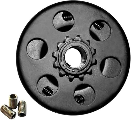 Go Kart Embrayage centrifuge Trkimal 12 dents pour mini moteur de vélo jusqu'à 6,5 HP 3/4 BORE #35 Chaîne 12T pour Predator 212 CC Mini Bike Fun Kart GC160, GC190, GX120, GX140, GX160, GX200 (1) 2
