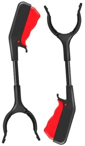 2 Pinza Telescopica Corte, Pinza Raccogli Oggetti per Anziani e Bambini, Pinza Prensile, Raccoglitore di Immondizia, Pinza Multiuso dimensioni ridotte Prendi Oggetti alla Vita Quotidiana ( Color : 30c