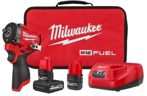 3/8 M12 Fuel® Stubby Impact Wrench Kit