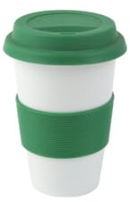 Holst Porzellan CTG 320 SET3V 3-tlg. Becher-Set 0,20 l Tea & Coffee to Go grün Weiß 2 Sets