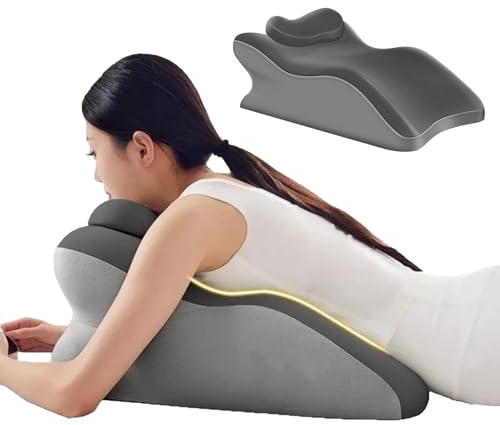 Almohada de apoyo para tumbarse el estómago, cojín de respaldo suave, almohada de cuña para dormir, para hombres, mujeres, niños, niñas, jóvenes, adolescentes, esposa, marido, hijo, hija, embarazo