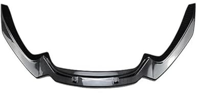 Becquet pour BMW Série 1 F20 F21 Pack 118i 120i 2015-2019 Pare-Chocs Avant Brillant Jupe Avant Becquet Lèvre Aile Kit Carrosserie Garniture Séparateur Diffuseur(Carbon Patterm)