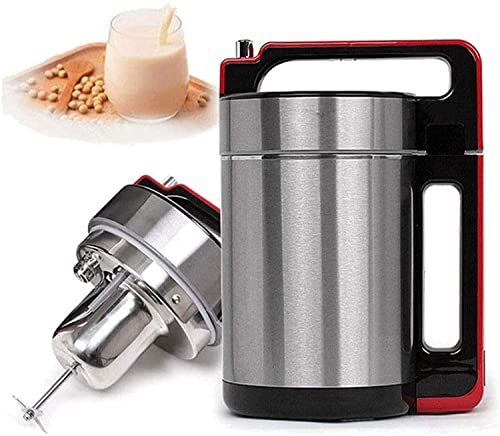 Máquina de Leche: Haga Leche a Partir de Granos, Semillas o nueces, almendras, Soja, Cocos, arroz, Hoja de Acero Inoxidable fácil de Usar.