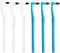Eliminación de Sarro Dientes,Eliminación de Sarro Quitamanchas,Lápiz de Limpieza Dental,Quitamanchas de Dientes,Teeth Herramienta de limpieza de Sarro Dental para Té, Café,Antideslizante,6 Piezas