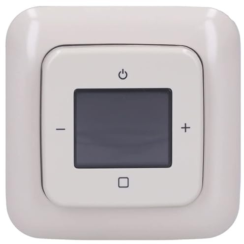 Busch-Jaeger Unterputz-Radio-Set: 8217 U-101 Busch-Radio BTconnect DAB + 8252-212-101 Zentralscheibe für Busch-DAB + Radio + 2511-212 Abdeckrahmen 1-fach Cremeweiß Busch-Duro 2000 SI