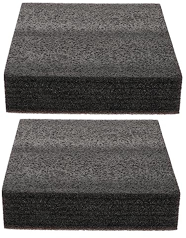VILLCASE 6stücke Wollfilz Arbeitsmatte Für Handarbeiten Nadelfilz-unterlage DIY Material Für Kreative Projekte Und Bastelarbeiten Schwarz