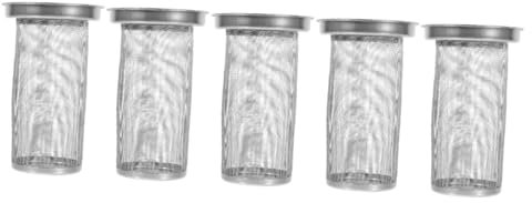 Garneck 5St Teesieb Tee-Ei Wasserkessel Wasserkocher Teekessel Teesieb mit losen Blättern Teekannen-Ei-Einsatz Gittergewebe Filter liefert Tee auslaufen