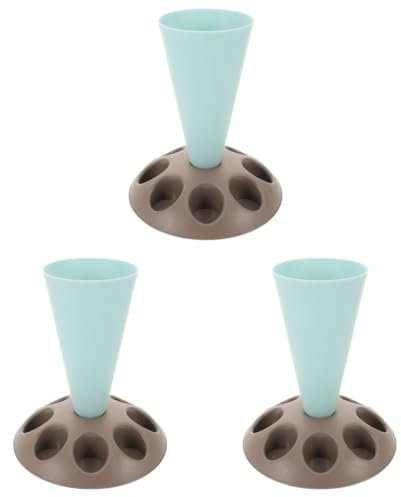 Cabilock 3pcs Multi-Functional Piping Bag Stand Cake Decorating Kit Organizer Baking Supplies Storage Rack