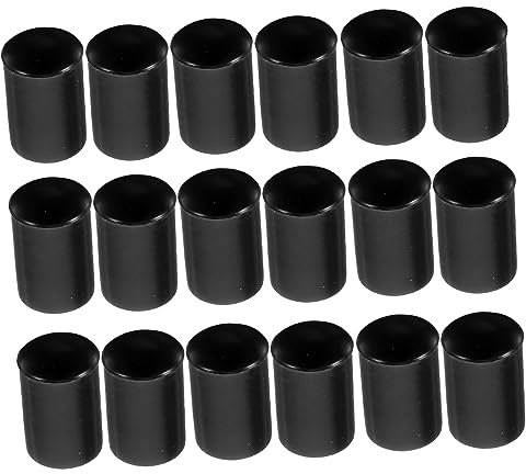 NAMOARLY 150pcs Screw Cap Dome End Caps Blue Plastic Bolt Covers for Screws Assortment