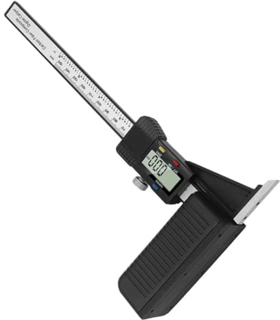 ULTECHNOVO Medidor De Altura Digital Electrónico Calibrador De Altura Para De Mesa Herramienta De Medición Pantalla Para Trabajos De Carpintería