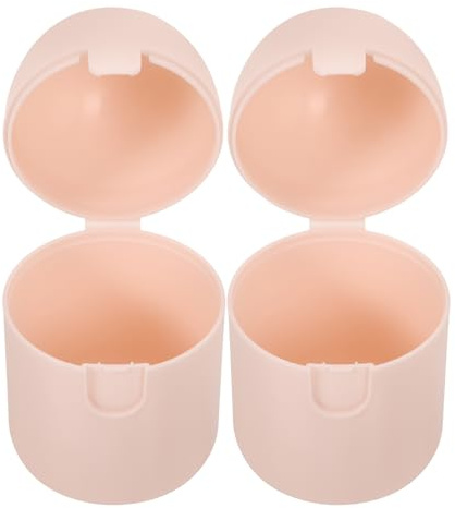 HOOWIFFY Boîte de Rangement Portable en Pp pour Coupes Menstruelles, Étui Réutilisable 2pcs, Compact et Facile à Nettoyer, pour Voyage