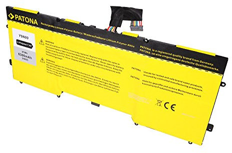 Patona Laptop/Notebook battery [6300mAh] for DELL XPS 12, XPS 12 -L221x, XPS 12 Ultrabook, XPS 13 Ultrabook, XPS 13-L321X, XPS 13-L322X, XPS12D-1708 - replaces type 3H76R, 489XN, Y9N00