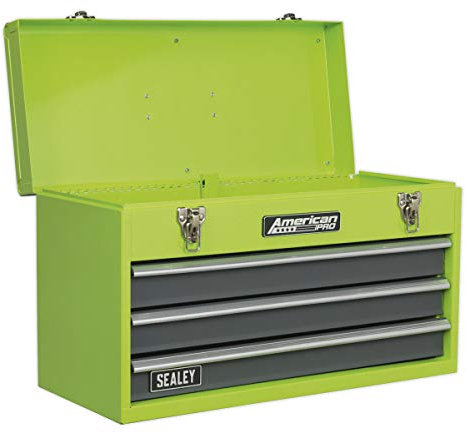 Sealey Ap9243Bbhv Tool Chest 3 Drawer Portable With Ball Bearing Runners