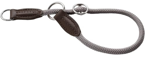 Dressurhalsung Freestyle Farbe grau, Größe XS-S