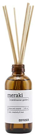 Meraki Raumduft mit 7 Stäbchen, Scandinavian Garden, 120 ml
