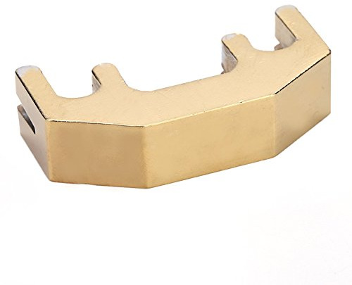 Violine Mute, hochwertiger Dämpfer für Violine, chromlegierter Stummel für 1/2, 3/4, 4/4 Violine, gold für Musiker, Schüler, Lehrer, Praktiker