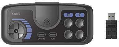 8Bitdo Pce Core 2.4G Wireless Gamepad for PC Engine Mini, PC Engine Coregrafx Mini, Turbografx-16 Mini & Nintendo Switch (Pce Core Edition) (Nintendo Switch)
