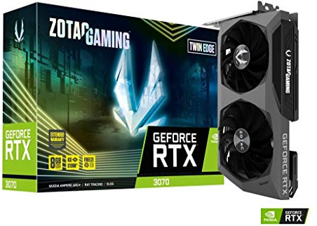 Zotac ZT-A30700E-10P Tarjeta gráfica NVIDIA GeForce RTX 3070 8 GB GDDR6