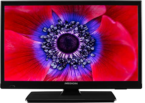 MEDION E11912 47 cm (19 Zoll) Fernseher (HD Triple Tuner, CI+, 12V KFZ Car-Adapter, Mediaplayer)