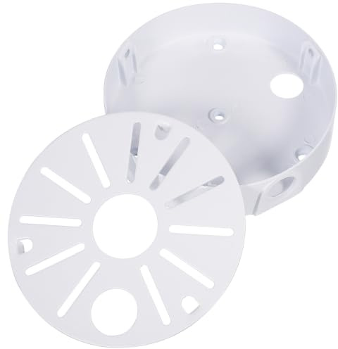 TEHAUX Box Mount Electric Ceiling Connection Dome MM Cable Safety Diameter Mount for Power Mount CCTV Container Cable Wire Universal Wall
