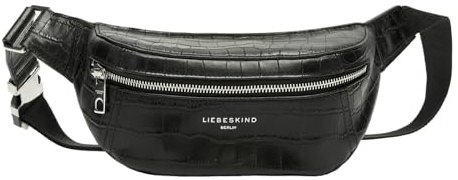 LIEBESKIND Berlin CHUDY NEW CROCO Beltbag S, black S
