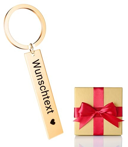 NGTSFLY Schlüsselanhänger Personalisiert | schlüsselanhänger mit gravur | schlüsselanhänger selbst gestalten | Personalisiertes Geschenk für Freund, Freundin,Papa, Mama, Freund