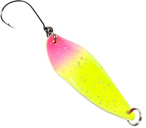 SEABUZZ Mini Barsch & Forellen Spoon Fury 4g 33mm Raubfisch Angeln Köder | Forellenköder Barschköder - Angelhaken - Forelle Blinker - Sport Fischköder - Kunstköder - Wobbler - Angelzubehör
