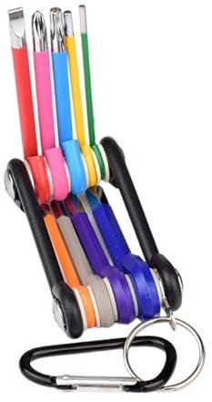 YCHUCH Juego de llaves Allen plegables, juego de llaves hexagonales métricas plegables, juego de llaves Allen métricas para bicicletas, motocicletas, vehículos