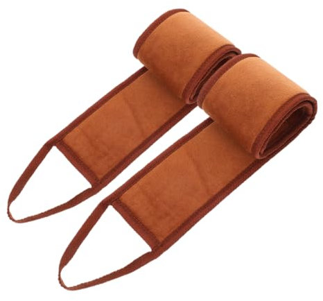 WRITWAA 2stücke Rückenlotion-applikator Bräunungshandschuh Rückenwascher Mit Luffa Peeling-schrubber Für Körper Dusche Waschmaschine Für Männer Und Frauen