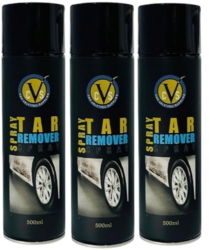 CVS2020.COM Tar & Glue Remover Spray 500ml – Fast-Acting Adhesive Cleaner for Cars – Removes Tar, Bitumen, Bugs & Stickers – Paint-Safe Citrus Solvent for Automotive Detailing & Surface Prep (3)