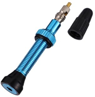 Mikinona Fahrrad französisches Ventil Tubeless Blau O Ring Dichtungsring Fahrradventil Zubehör für Mountainbike schlauchloses System langlebig praktisch einfach zu montieren