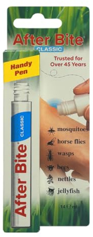 After Bite Soothe Insect Bite Relief Pen, Anti Itch Bug Bite Treatment, for Mosquito Bites, Wasp, Bee, Horsefly, Jellyfish Stings and Nettle Rash, Fast Acting Sting Relief, 14ml