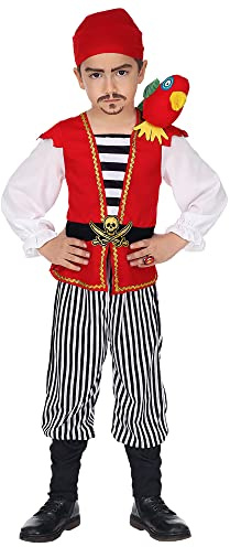 W WIDMANN MILANO Party Fashion - Kinderkostüm Pirat, Freibeuter, Captain, Faschingskostüme