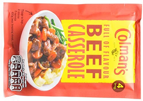 Colmans Packet Sauces (Casserole Mix Beef 3 x 40g)