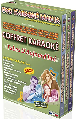 Coffret karaoké mania : tubes d'aujourd'hui 2017 - 2019 [FR Import]
