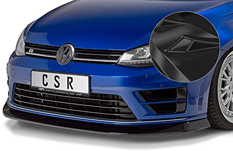 CSR-Automotive Cup-Spoilerlippe mit ABE Kompatibel mit/Ersatz für VW Golf 7 R CSL395-G