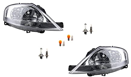 Johns, Pour Citroën C3 Phare 02/02- + Phare - Kit gauche droit